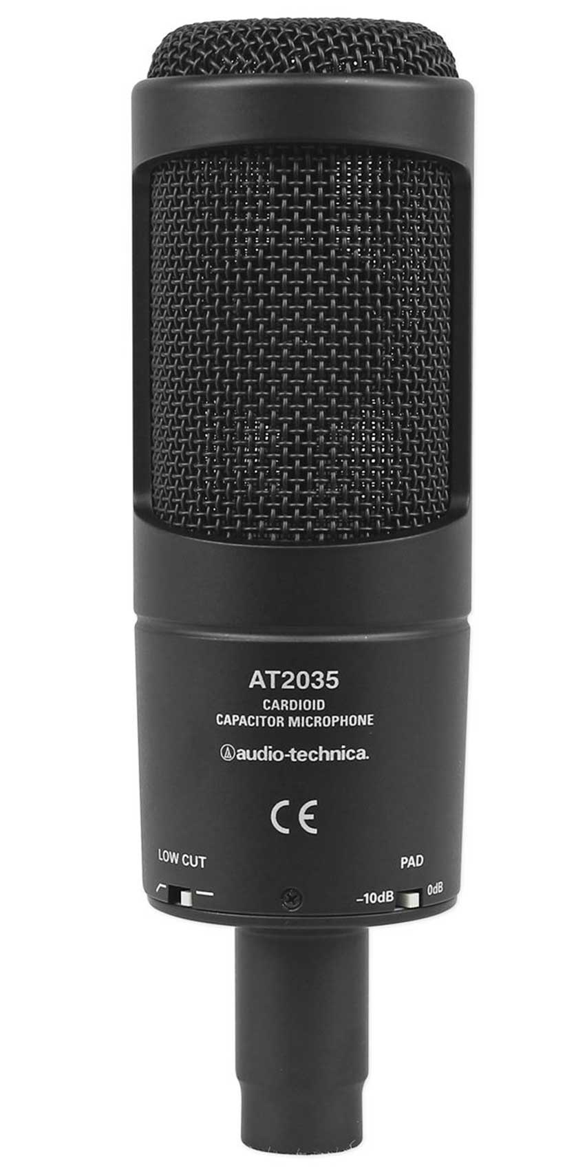 AT2035 Studio Microphone + Case + Pop Filter