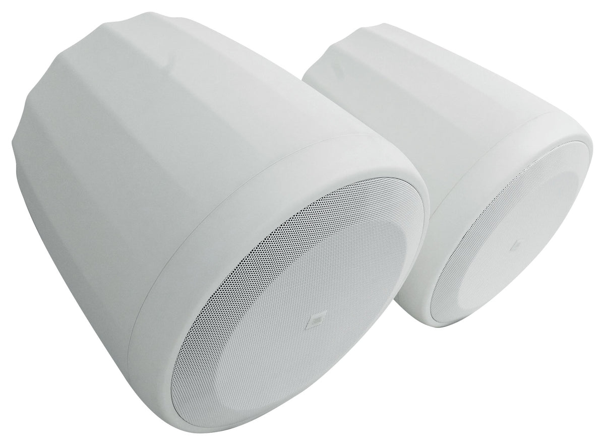 Pair JBL CONTROL 68HP-WH High-Power 70v Commercial 8" White Pendant Speakers