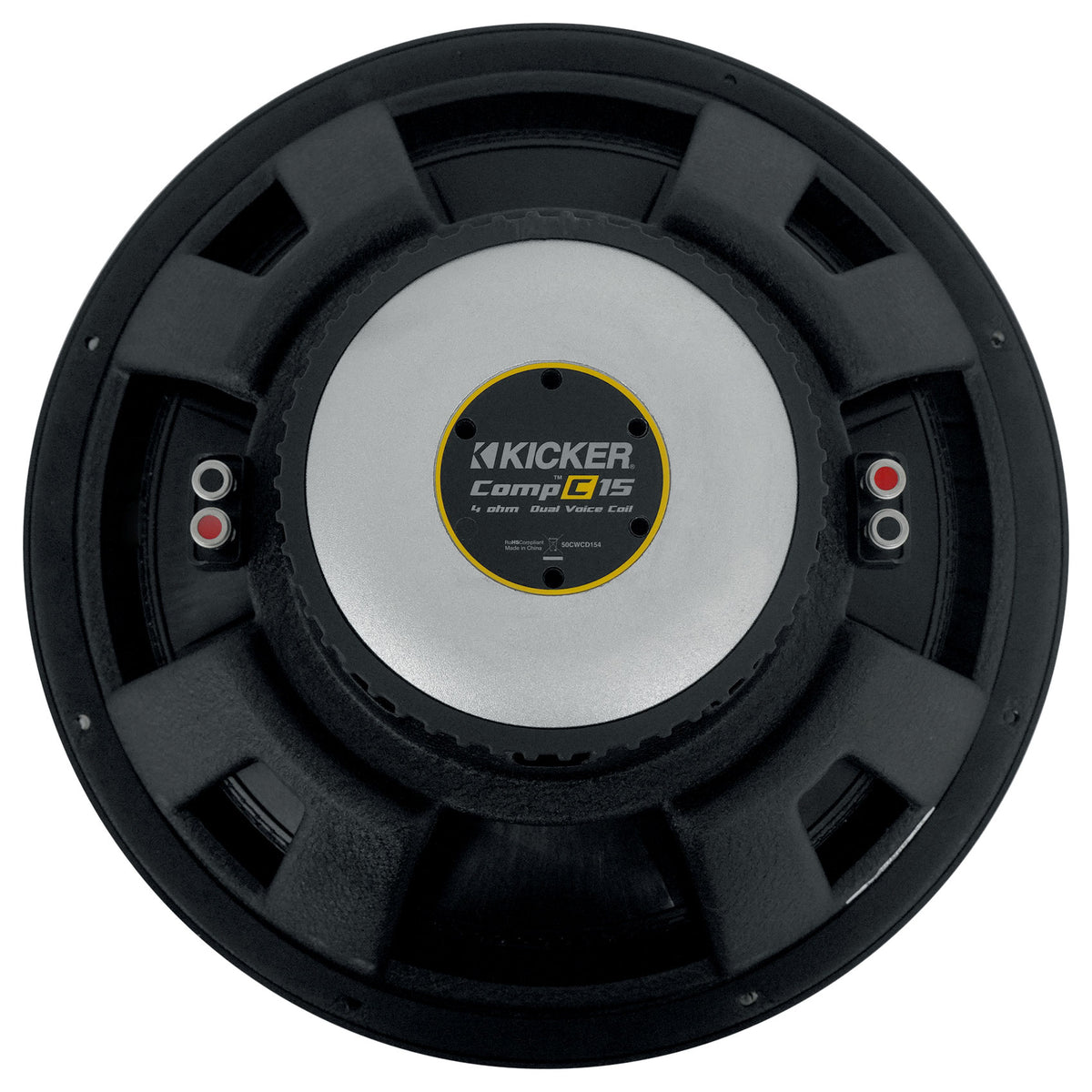 Kicker 50CWCD154 CompC 15" Subwoofer DVC 4 ohm Car Stereo Sub CWCD154