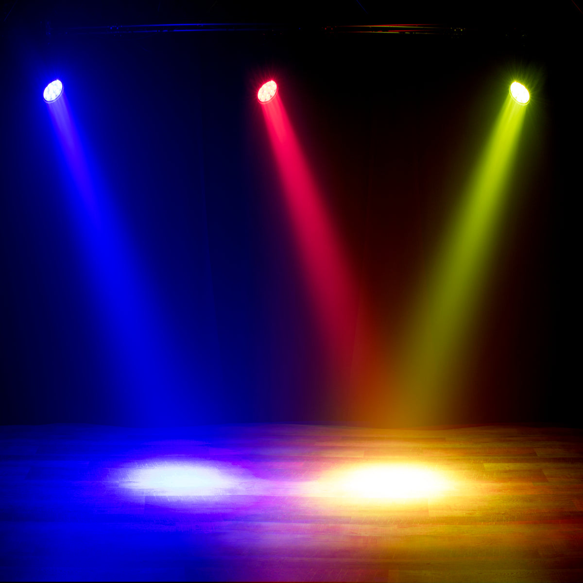American DJ Encore LP12IP 12 x 20W IP65 Outdoor RGBL LED DMX Par Can Wash Light