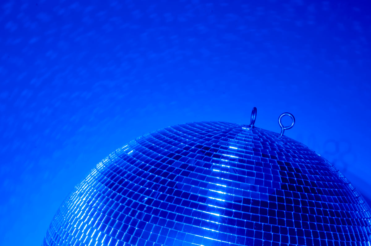 Eliminator EM20 20" Disco Mirror Ball w/ Motor Ring For Dance Floor/Events/Disco