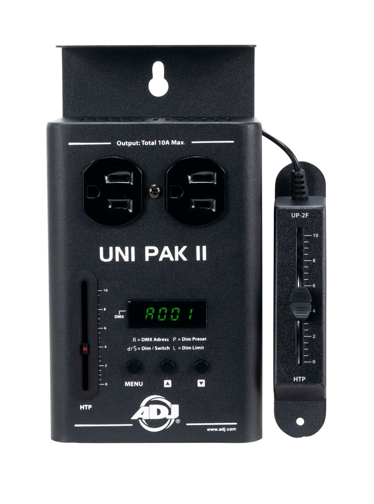 American DJ UNI PAK II 1-Channel DMX-512 Dimmer Pack/Switch For Lighting Fixture