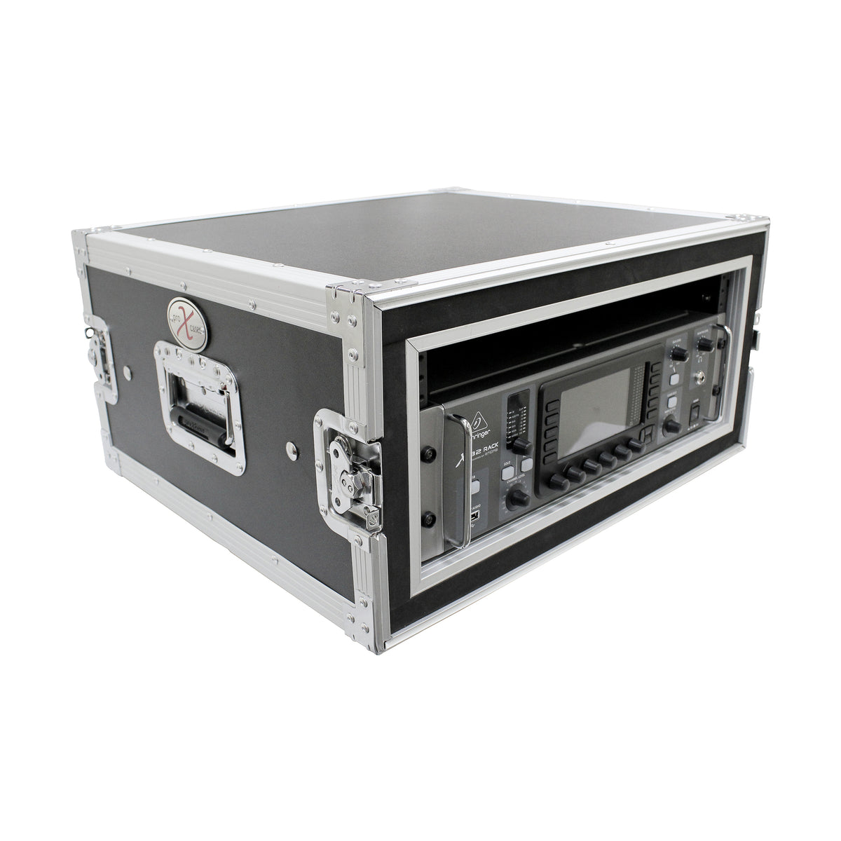 T-4RSP 4U Shockproof Amp Rack Road Case