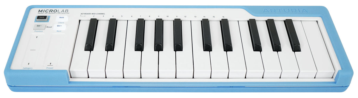 Arturia Microlab Blue Music Production USB MIDI 25-Key Keyboard Controller