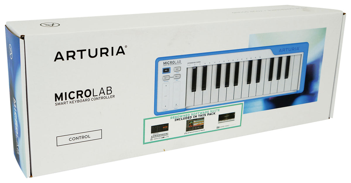 Arturia Microlab Blue Music Production USB MIDI 25-Key Keyboard Controller