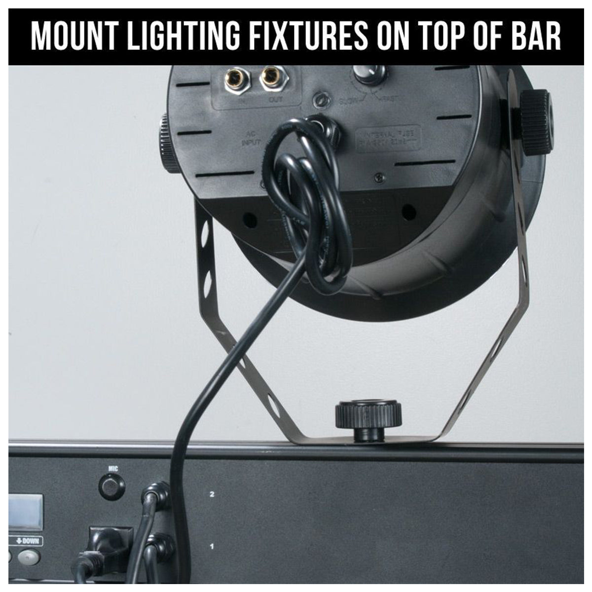 Eliminator Dotz Tpar Sys Plus COB Wash Lights+Foot+Remote Controls+Stand+Bags