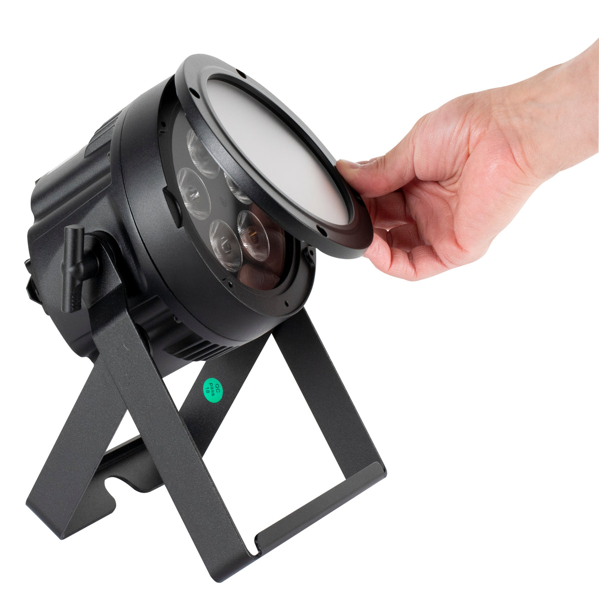 (8) Encore LP5IP 5x20W Outdoor RGBL LED DMX Par Can Wash Lights