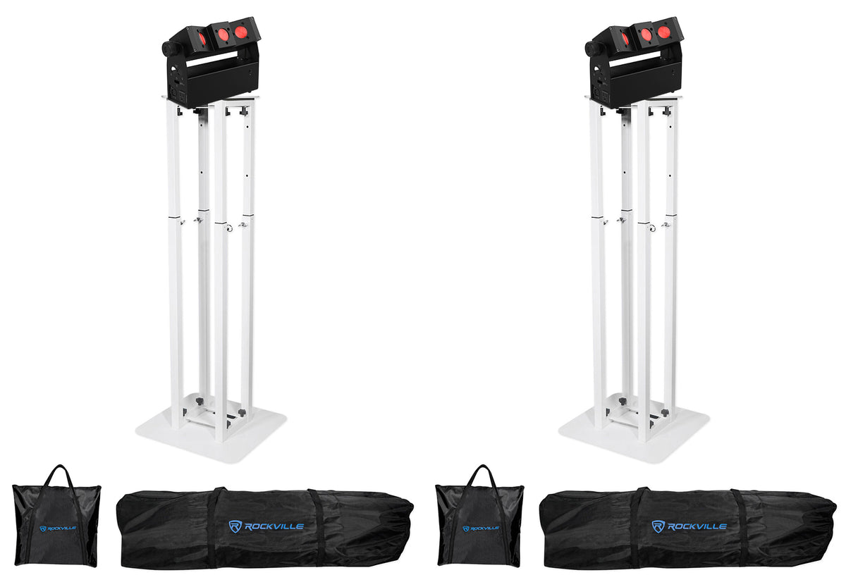 EZbeam Q3 ILS Lights + RTP32W Totem Stands Bundle