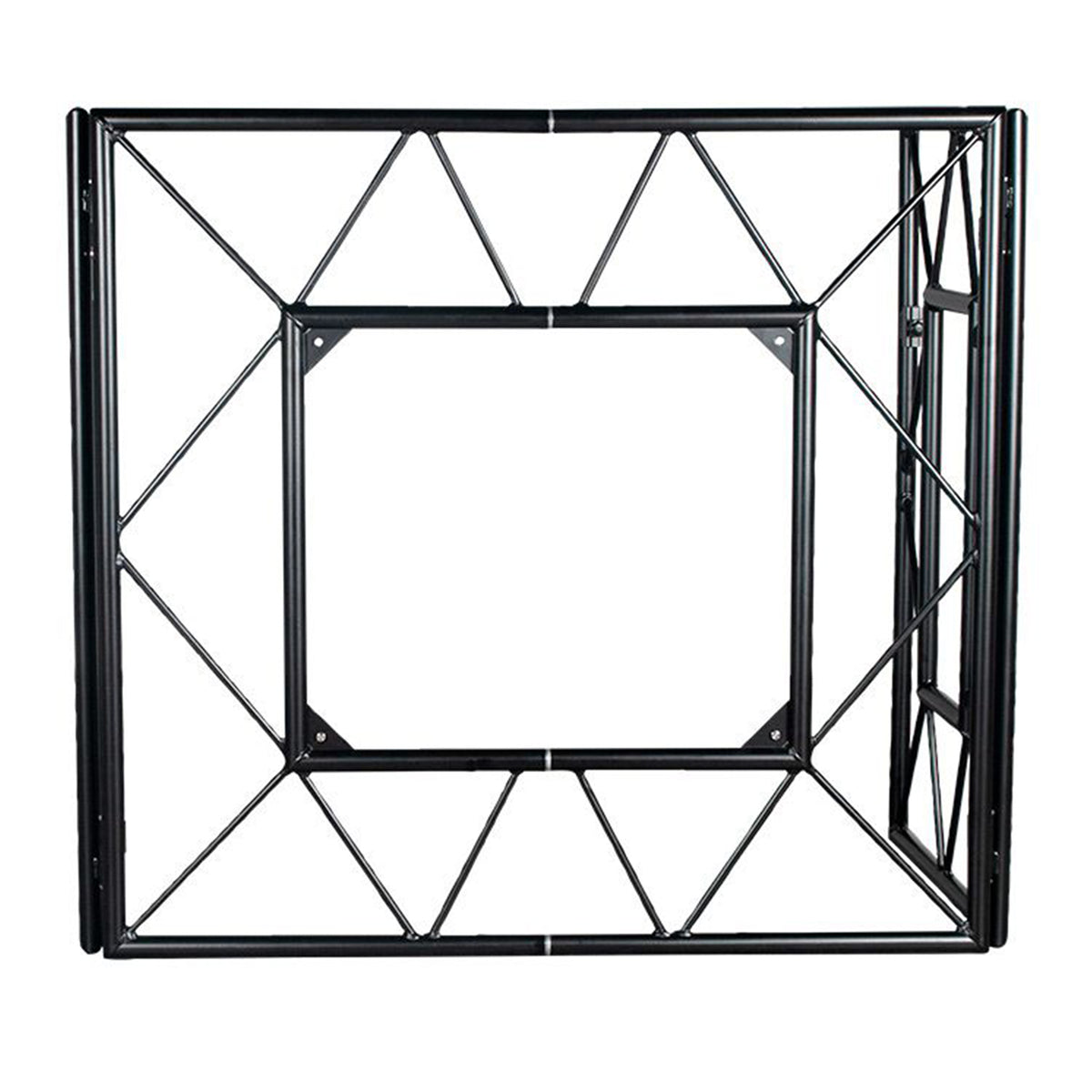 Pro Event TBL 2 MB Table + Aluminum Shelf Pair