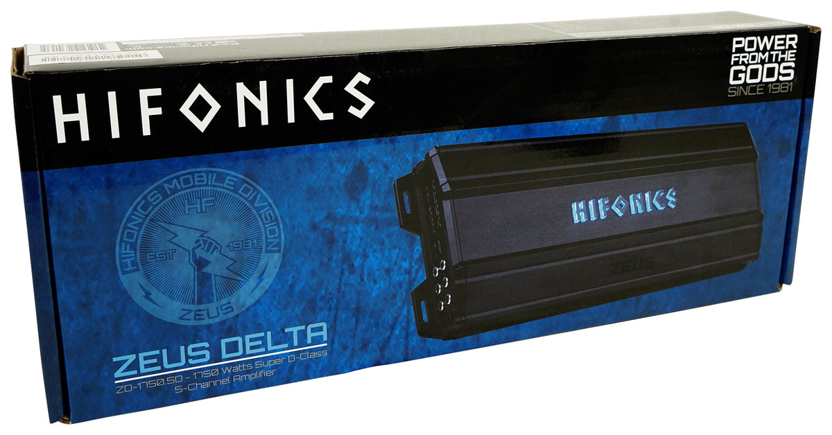 ZD-1750.5D 1750W 5-Channel Class D Amplifier