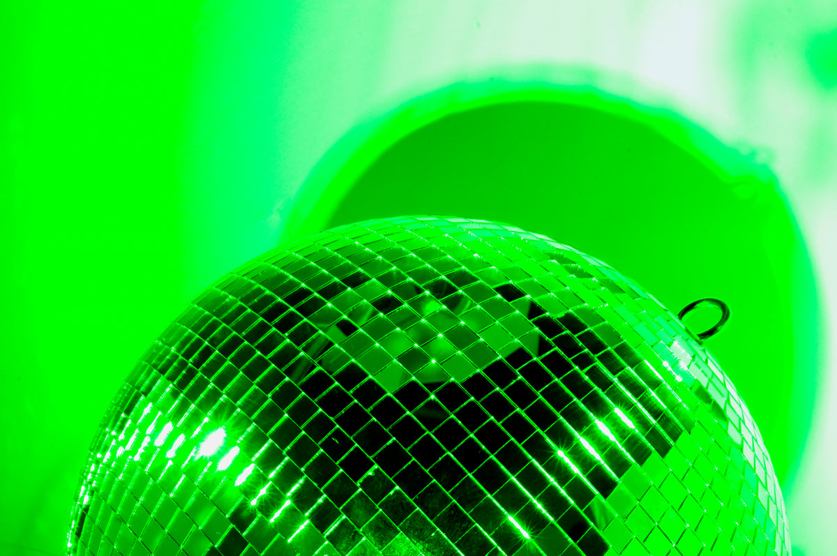 EM12 12" Disco Mirror Ball + Motor For Dance Floor/Events/Disco/Bar