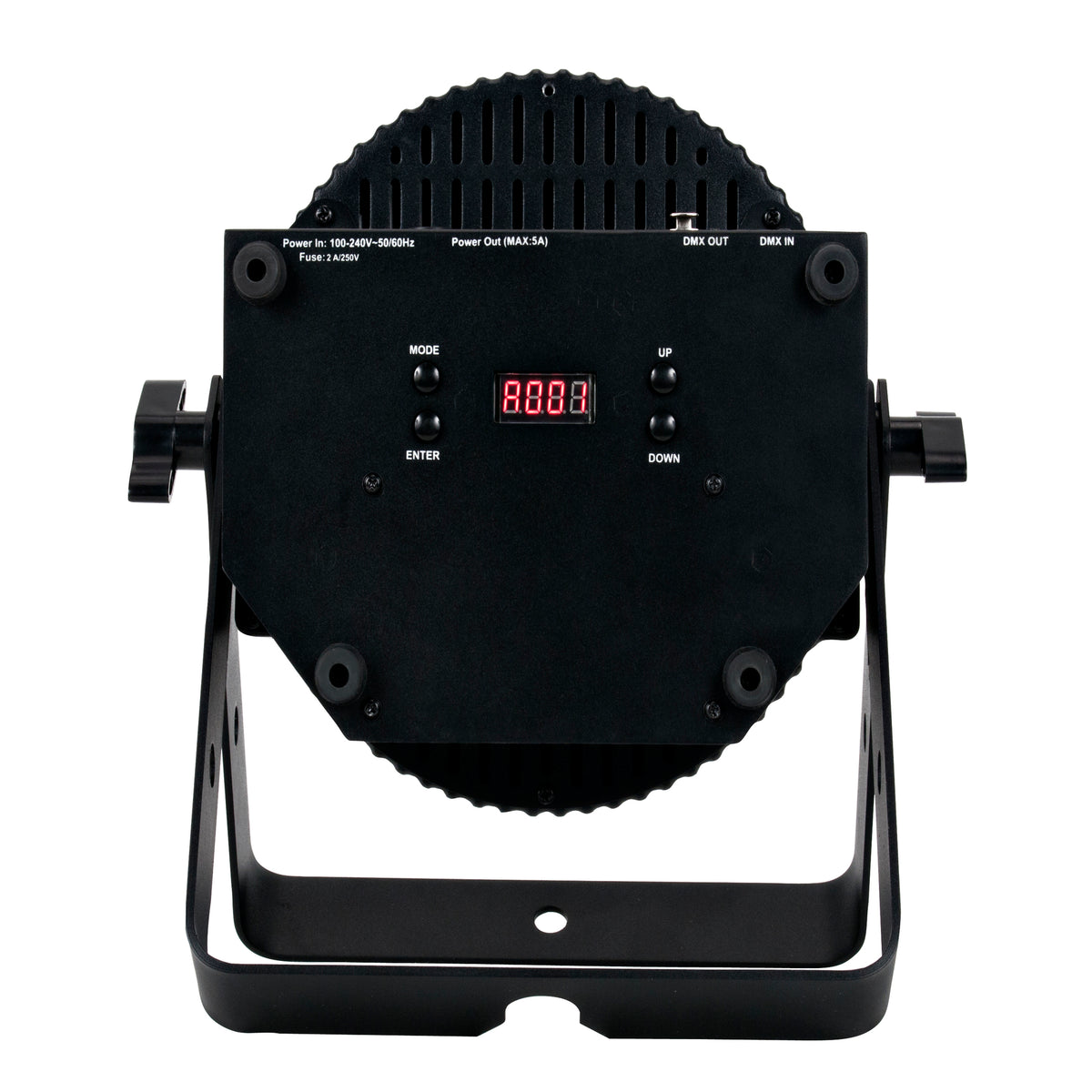 18P HEX RGBAW+UV LED DMX RF Metal Par Can Wash Stage Up-Light