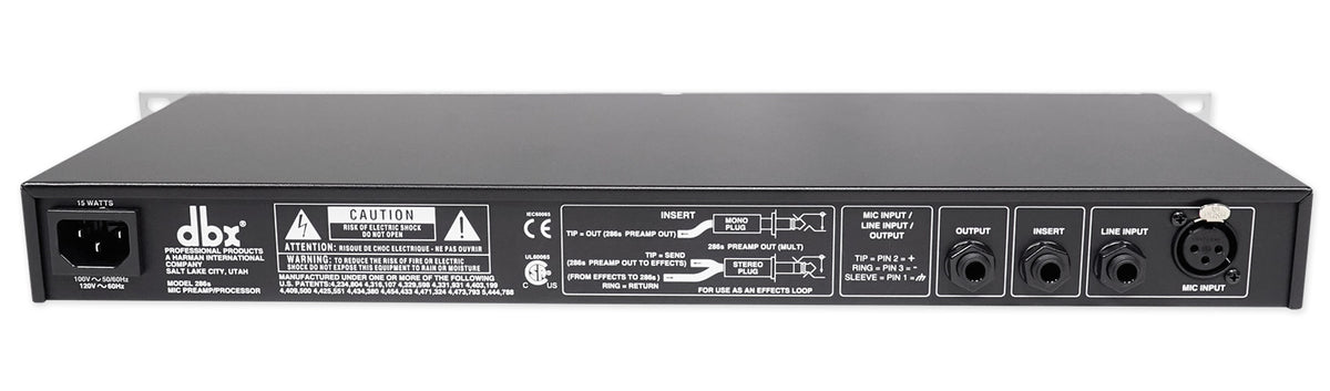 286S Microphone/Line Preamp Channel Strip