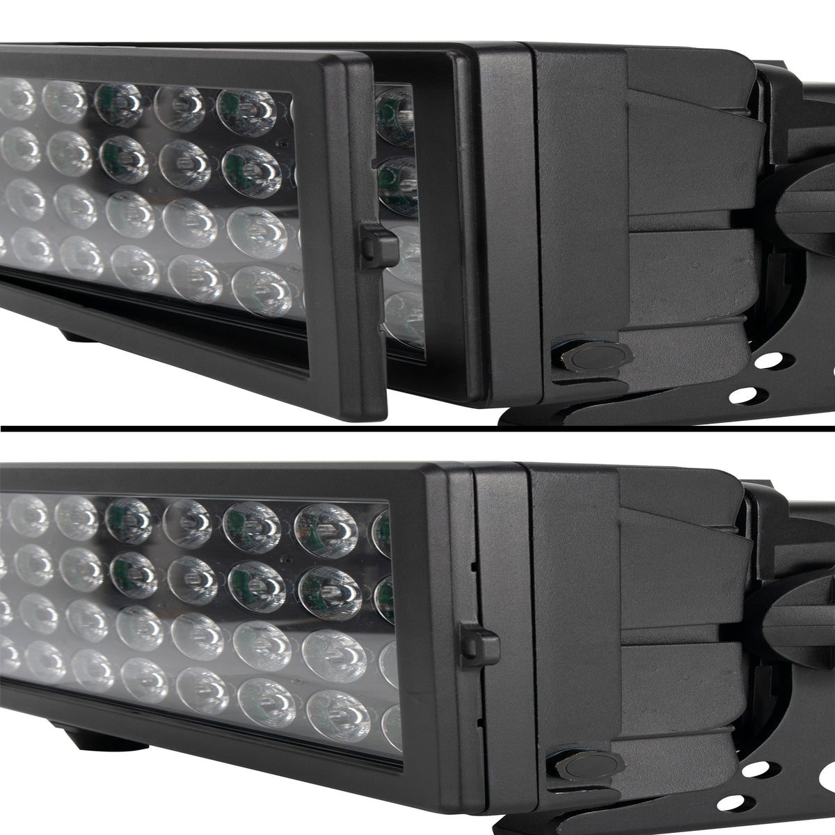 32 HEX Panel IP RGBAW+UV LED DMX Outdoor Wash/Blinder/Strobe Light