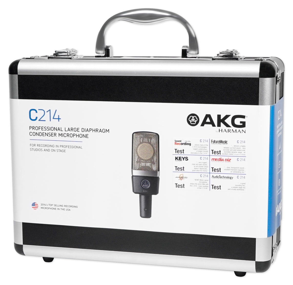 C214 Professional Large-Diaphragm Studio Condenser Microphone