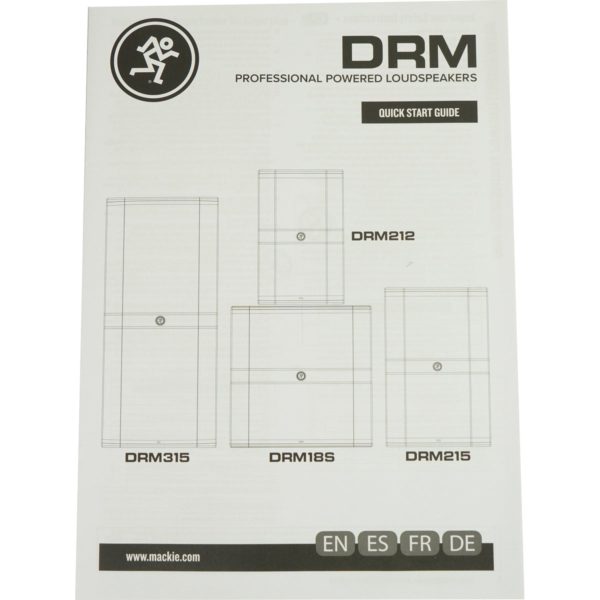 DRM315 2300 Watt 15" 3-way Professional Powered Active DJ PA Speaker