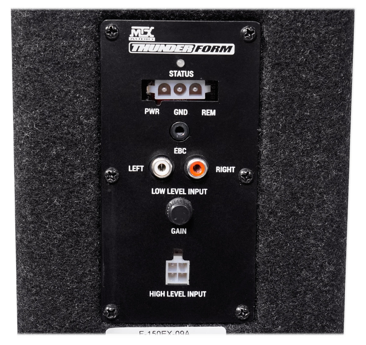 F-150EX-09A Active 10" Subwoofer and Sealed Enclosure