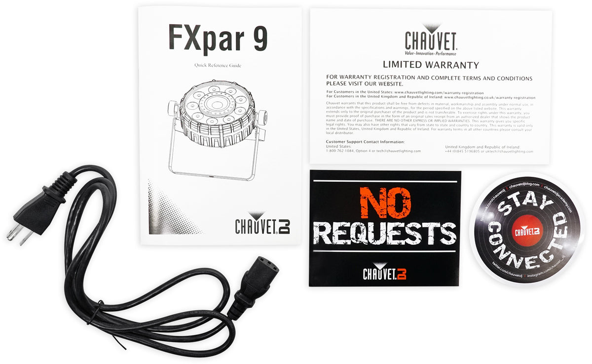 FX Par 9 Multi-Effect LED Par Light
