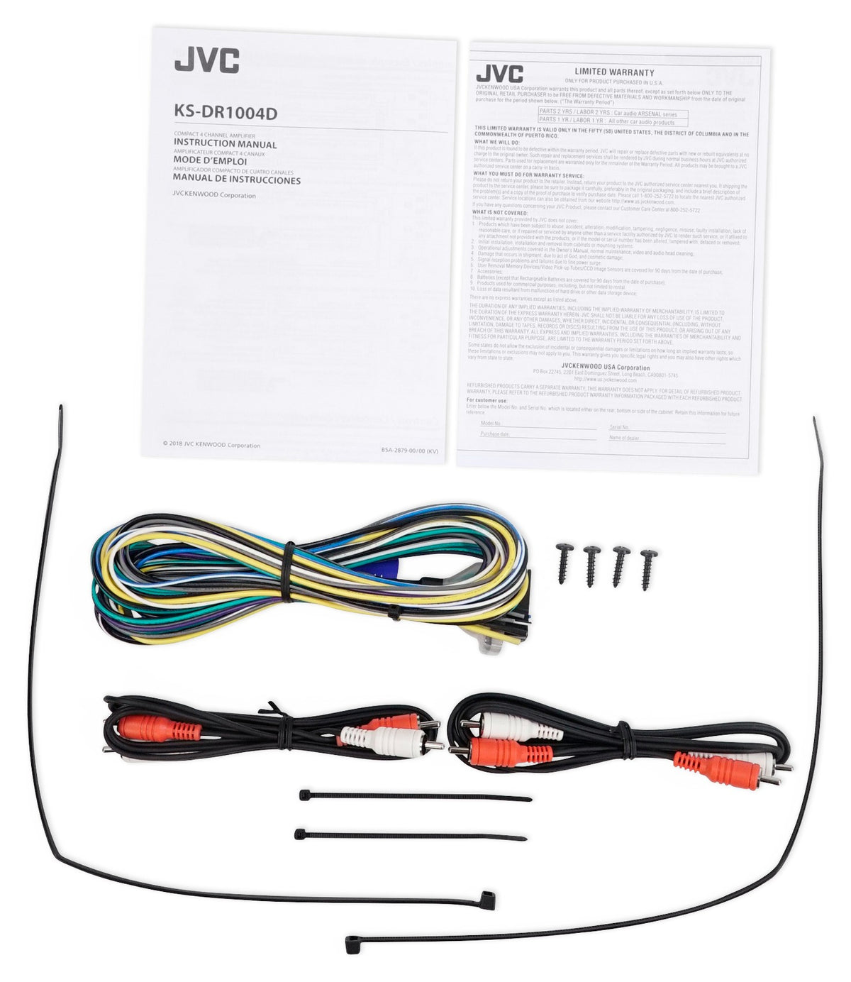 KS-DR1004D 400W 4-Channel Marine Amplifier