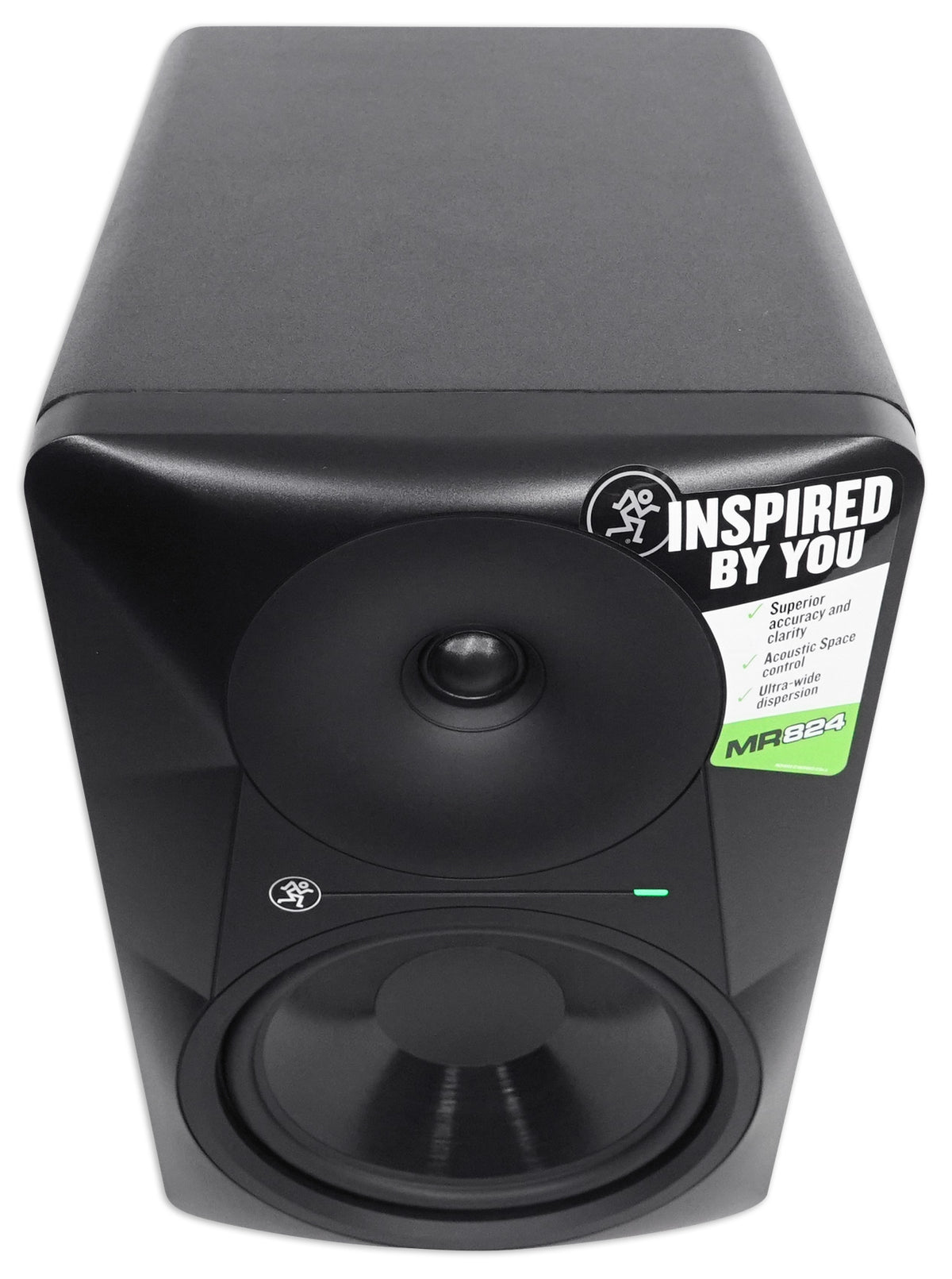 MR824 8" 85 Watt Powered Active Studio Monitor Class A/B Bi-Amped Speaker