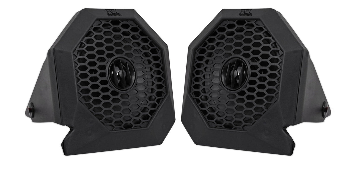 RZRPOD65 6.5" Dash Mount Roll Cage Speakers for Polaris RZR/UTV