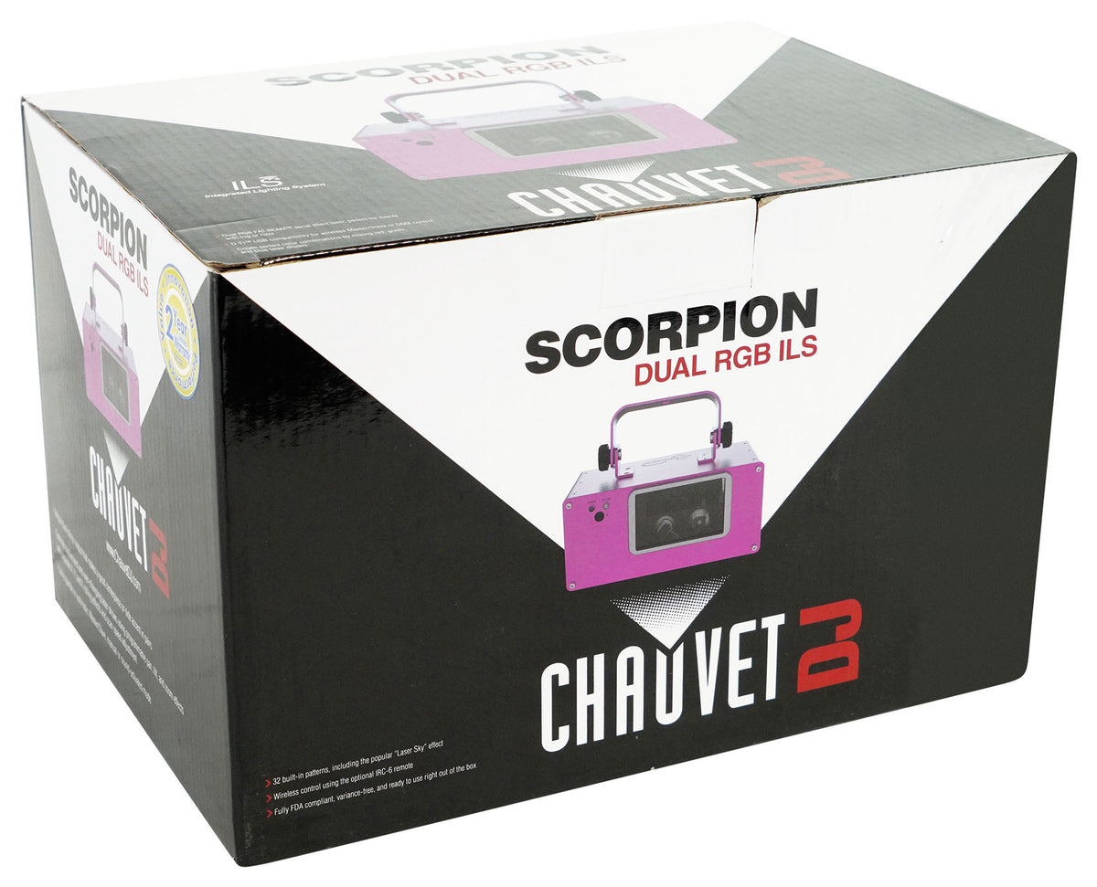 Scorpion Dual RGB ILS Laser Effect Light