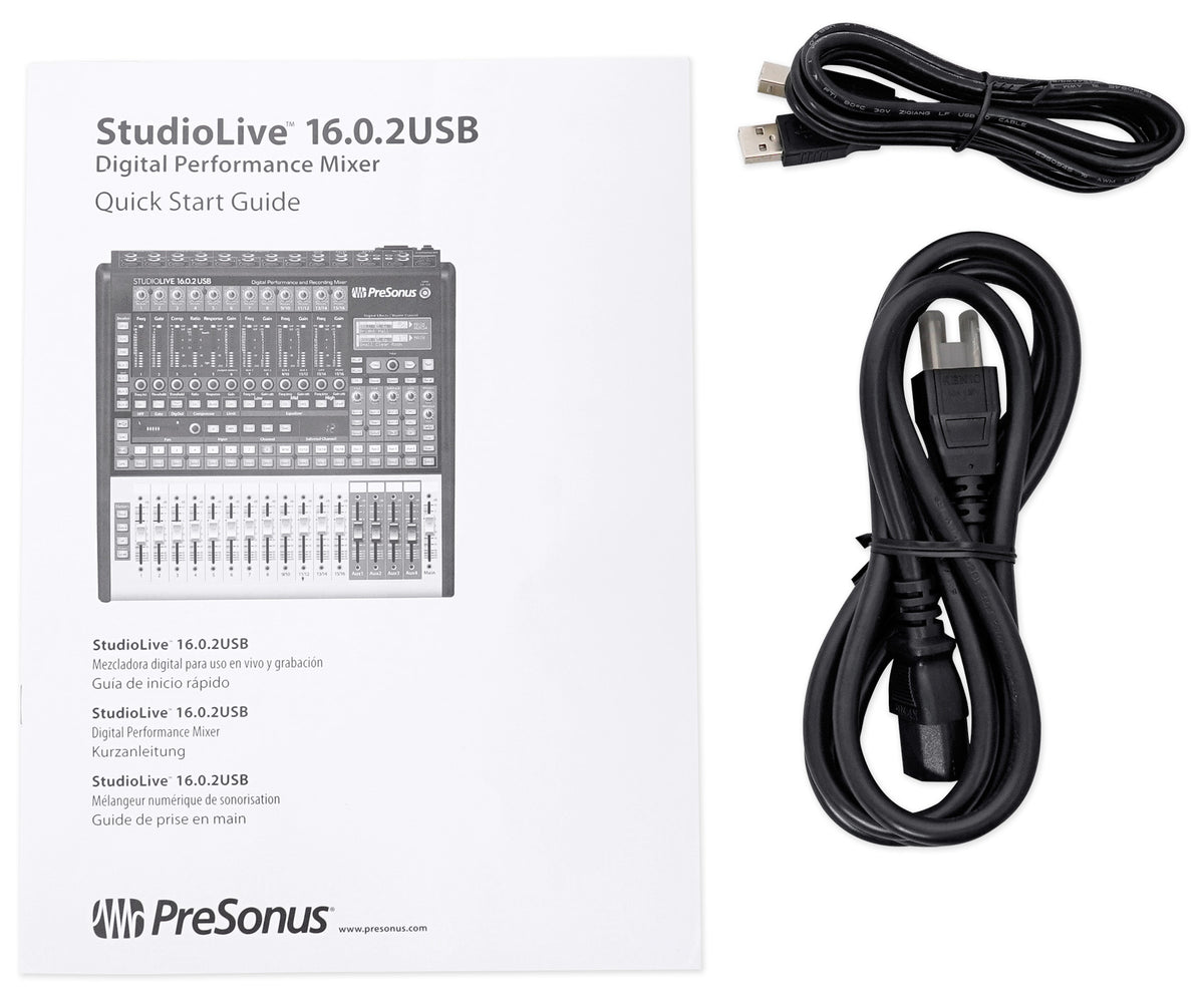 StudioLive 16.0.2 USB Digital Mixer