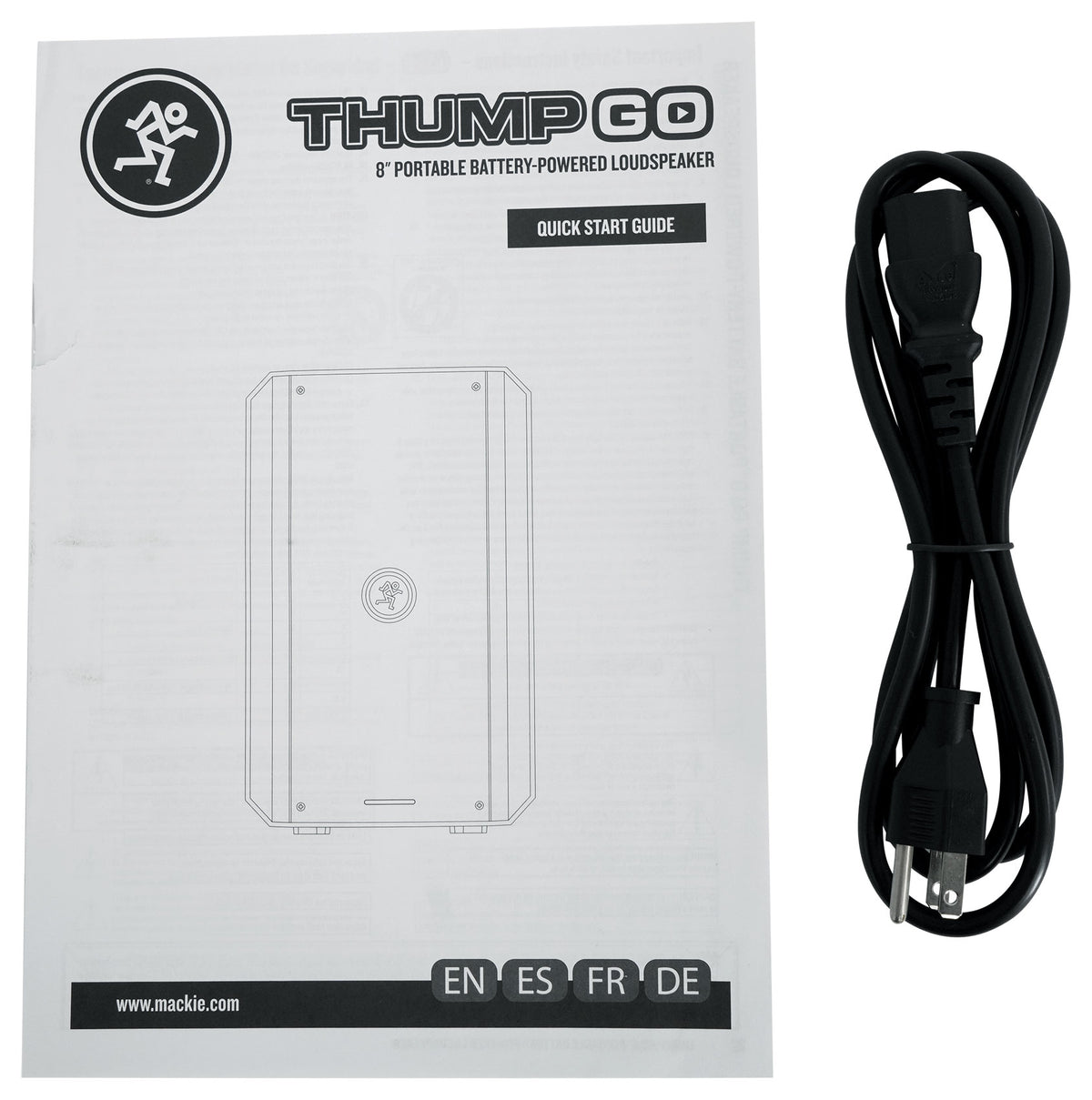 Thump GO 8" Portable Battery-Powered Bluetooth PA Speaker