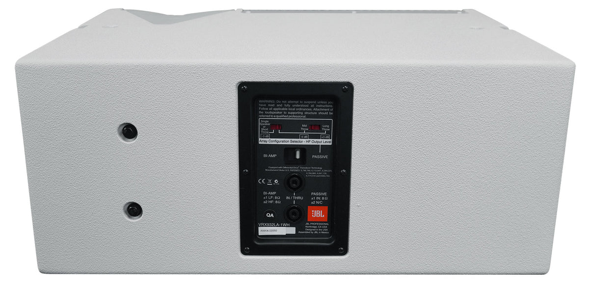 VRX932LA-1WH 12" 800W 2-Way Passive Line-Array Speaker in White