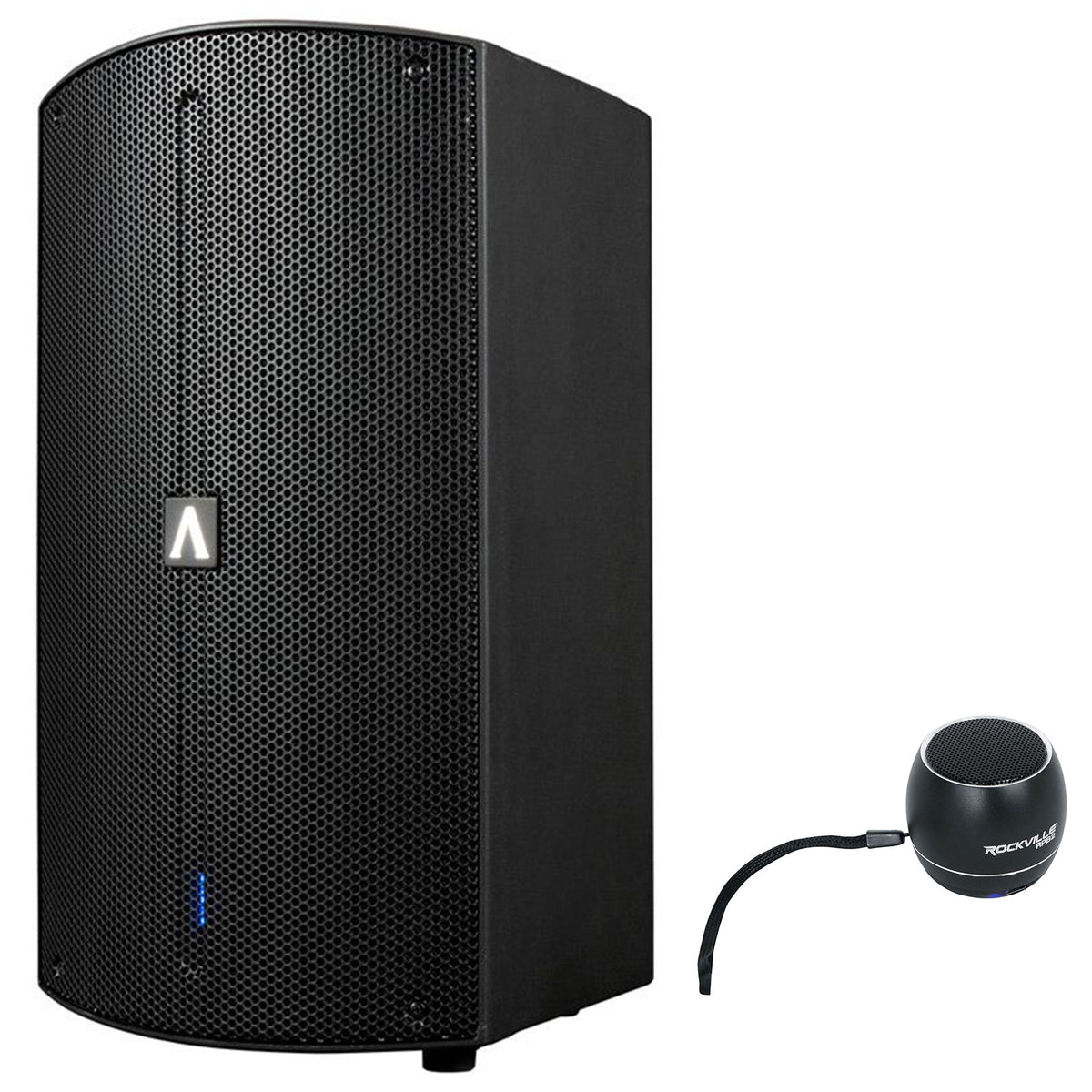 Avante Audio A15X 1200W 15" Powered Speaker + Rockville RPB2 Bluetooth Speaker