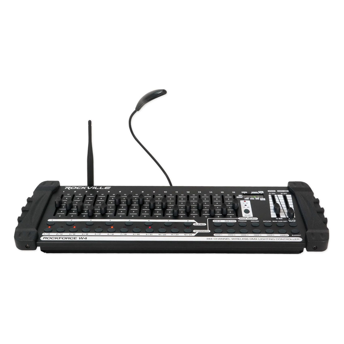 BEST PAR 50 12-Pack + ROCKFORCE W4 DMX Controller Bundle