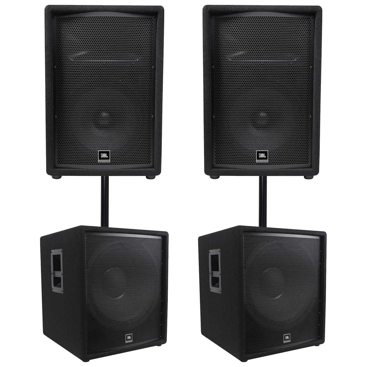 (2) JRX212 + (2) JRX218S + (2) RSP36