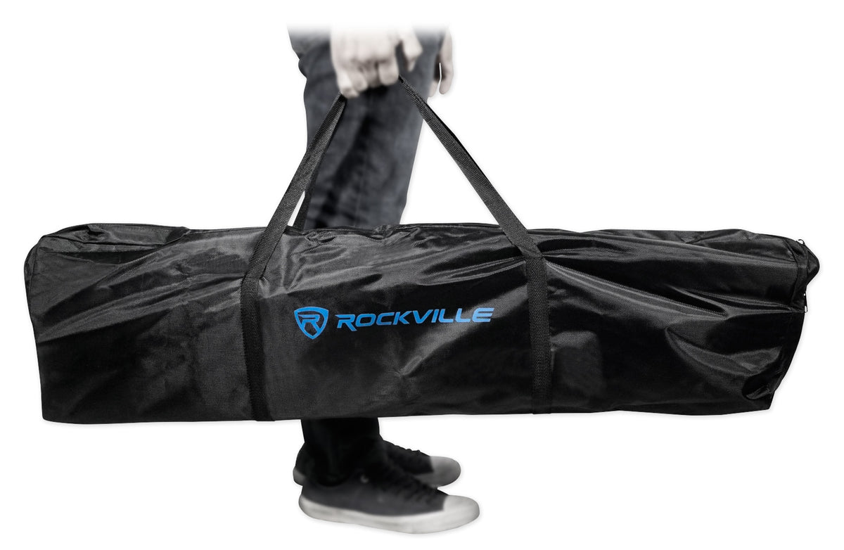 (2) Focus Flex L19 RGBL LED DMX Moving Head Lights+Facade+Stands