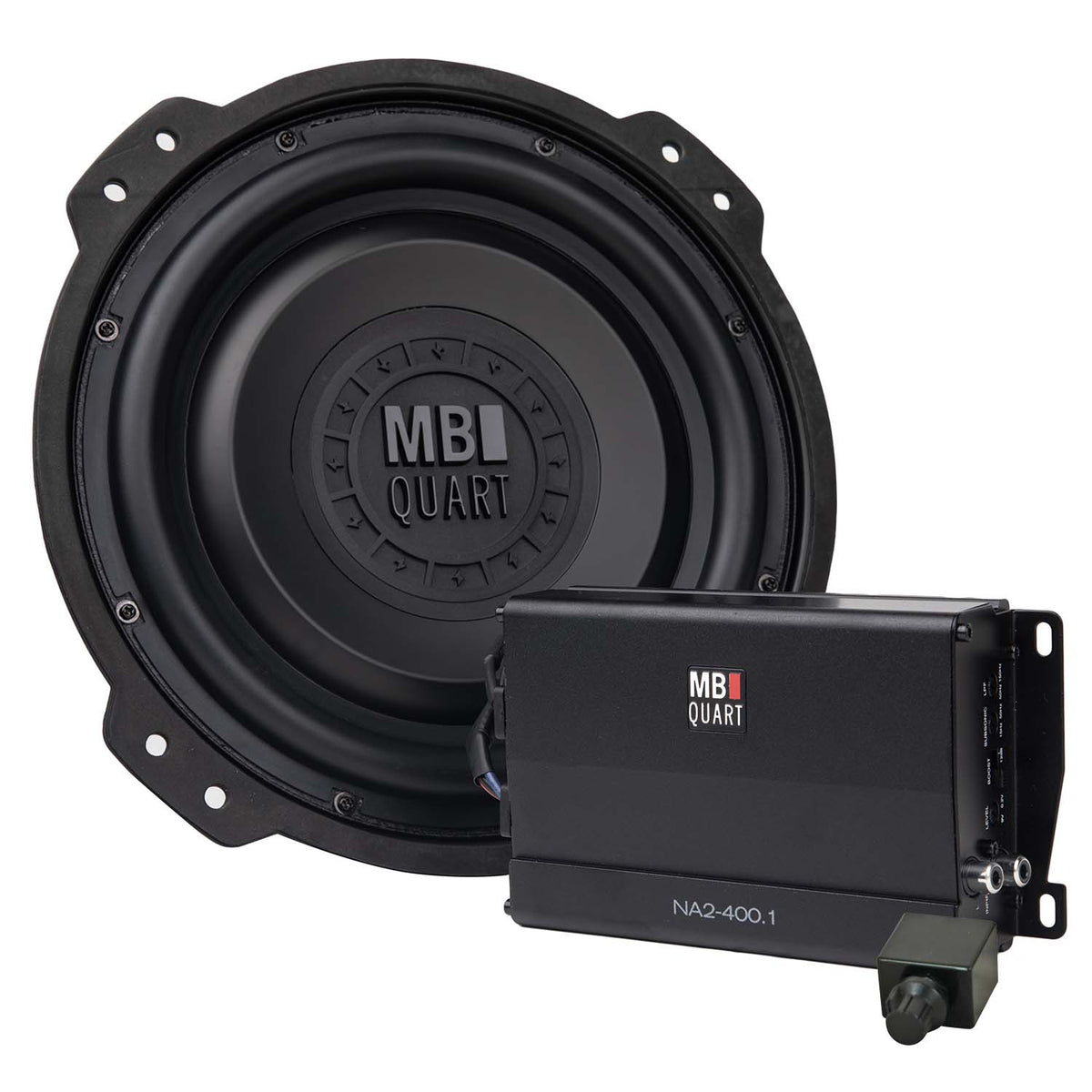 MB Quart MBQJL-SUBR-1 10" 400w Active Subwoofer Upgrade Kit For Jeep Wrangler JL