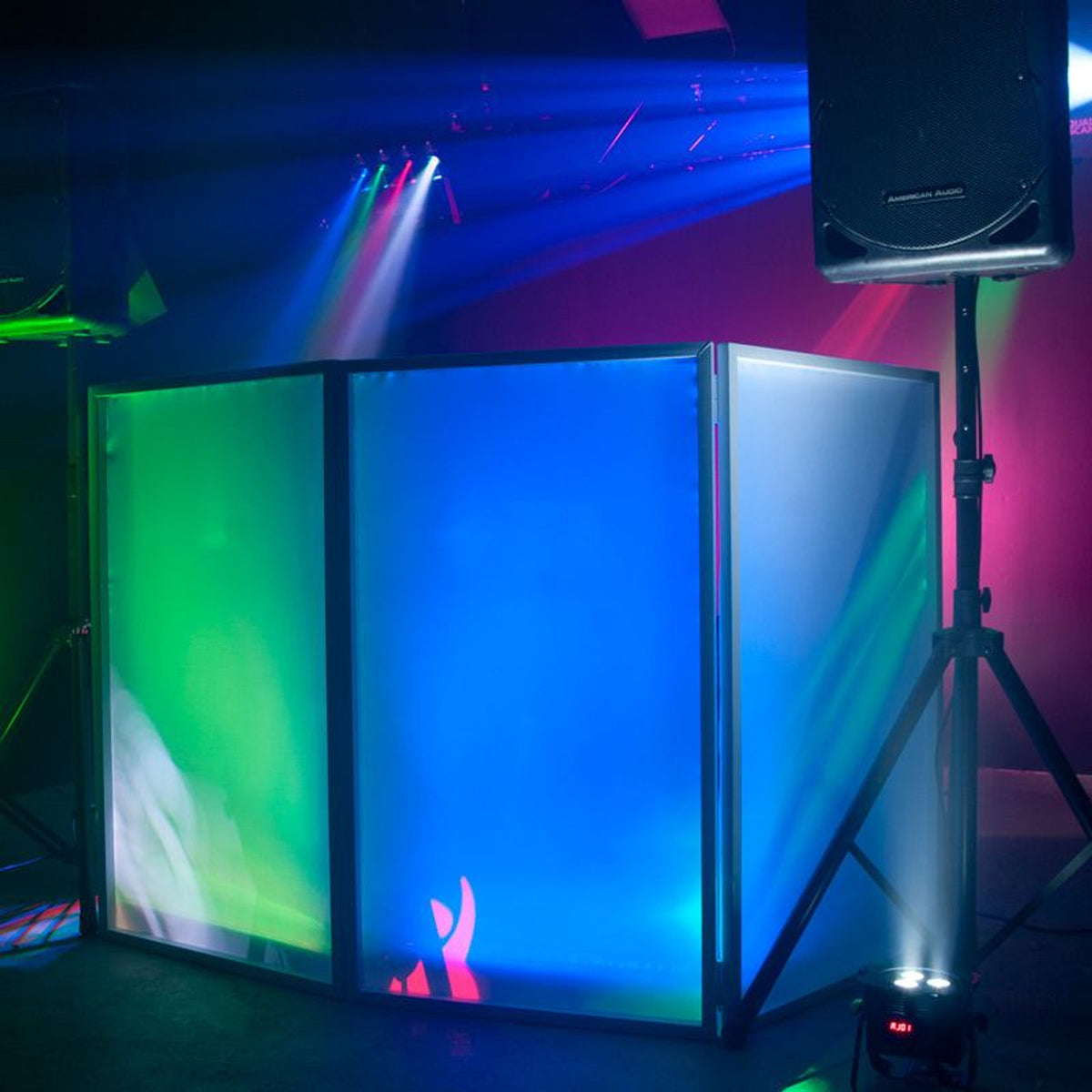 Event Facade 2 W Light Weight Accu-Stand Facade + Carrying Bag + Fogger