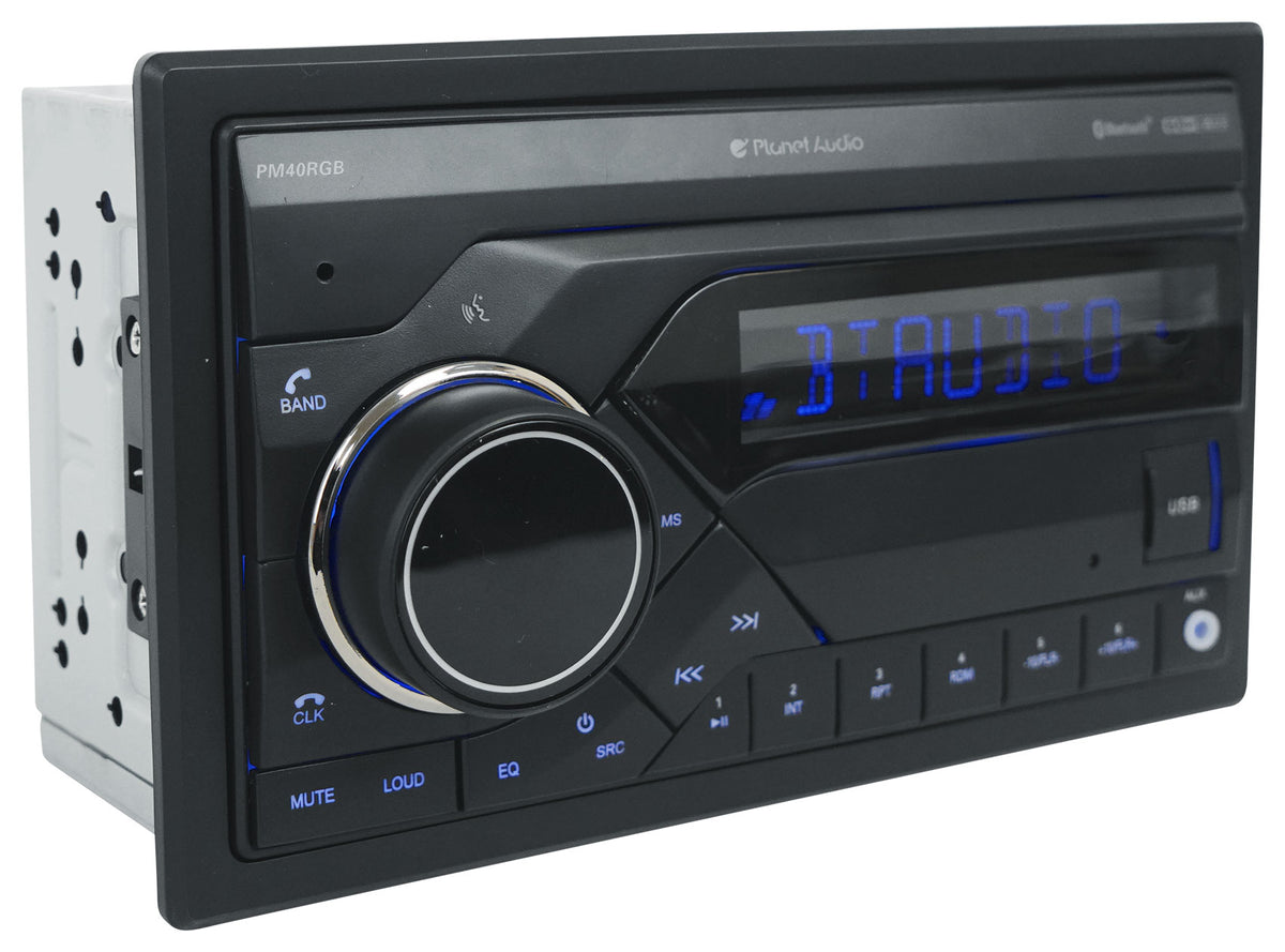 PM40RGB 2-Din Digital Media Car Stereo Receiver