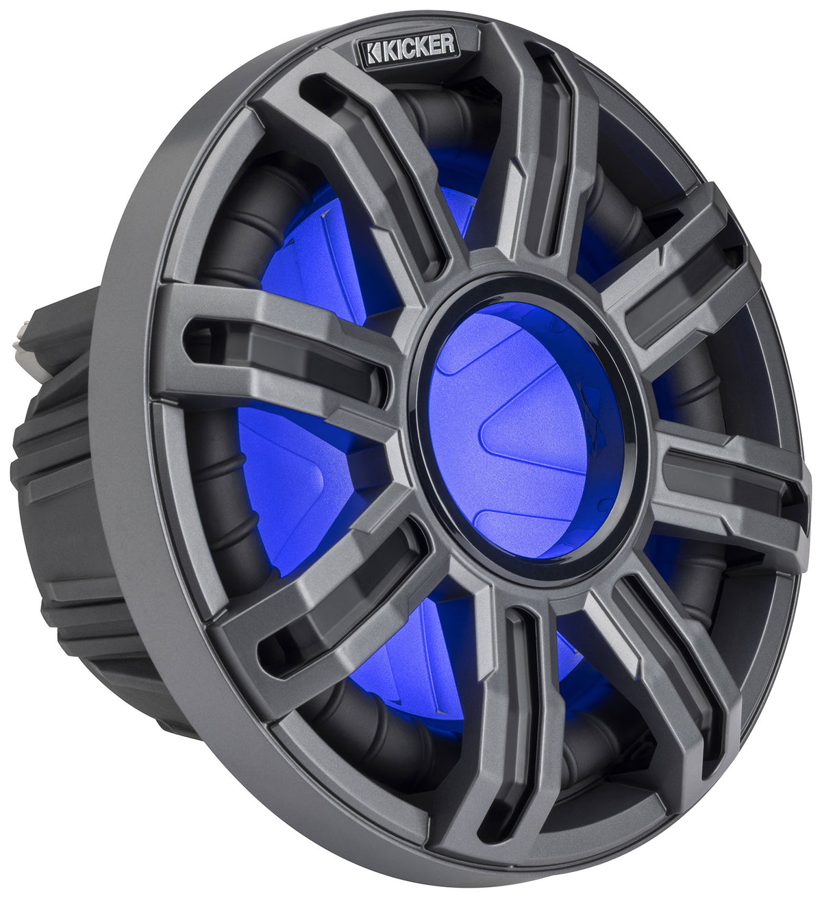 KICKER 51MWE104 10" 400 Watt RMS Marine Boat Subwoofer 4-Ohm Sub