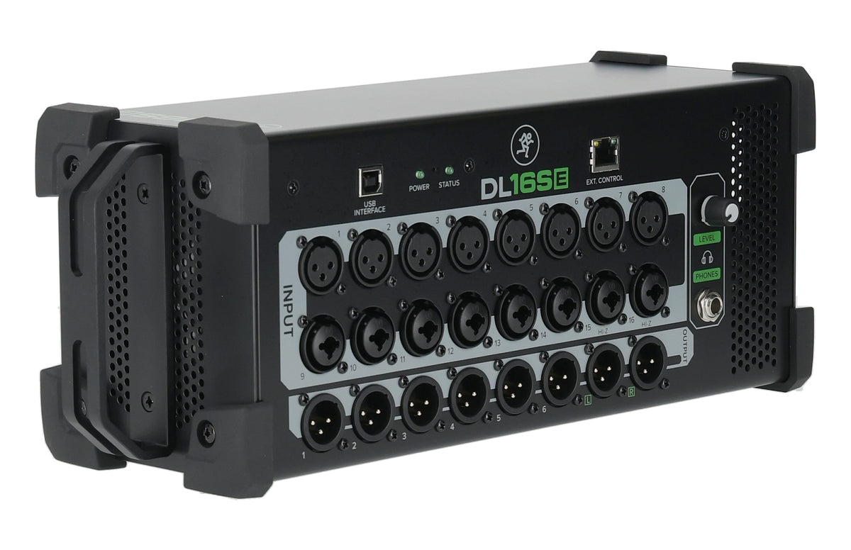 Mackie DL16SE 16-Channel Digital Rack Mixer w/Onyx+ Preamps+16x16 Interface