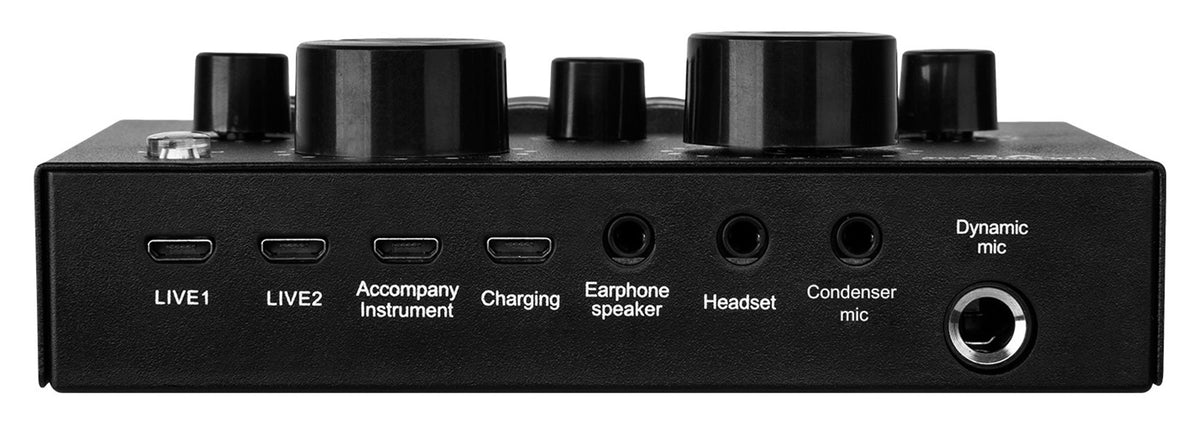MIX1 Rechargeable Podcast Recording USB/Bluetooth Mixer