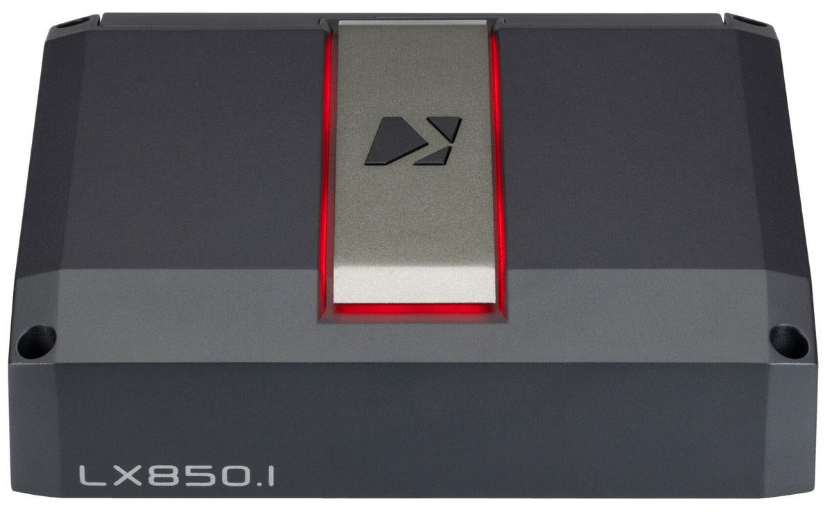 Kicker 51LX8501 850w Mono Car Amplifier w/Smart Bass Class D Sub Amp LX850.1