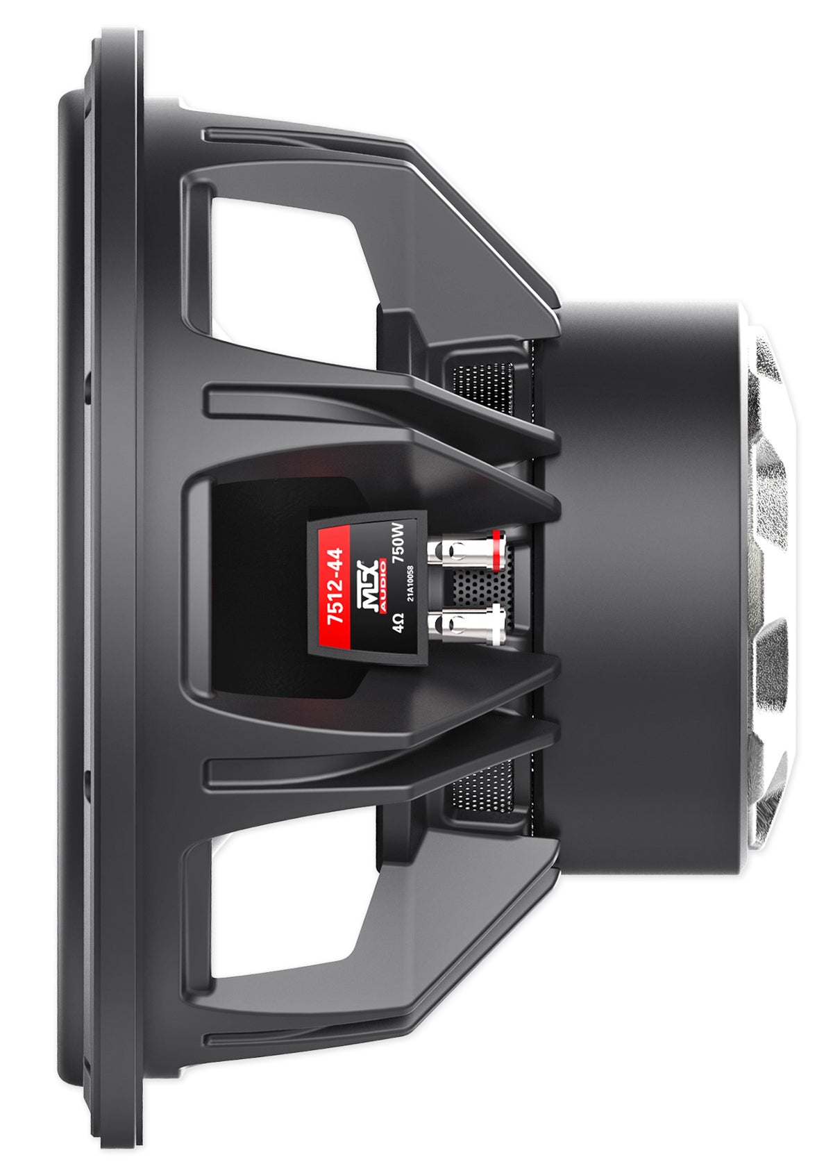 MTX 7512-44 12" 1500w Peak/750w RMS Competition Subwoofer+Vibration Deadener Kit