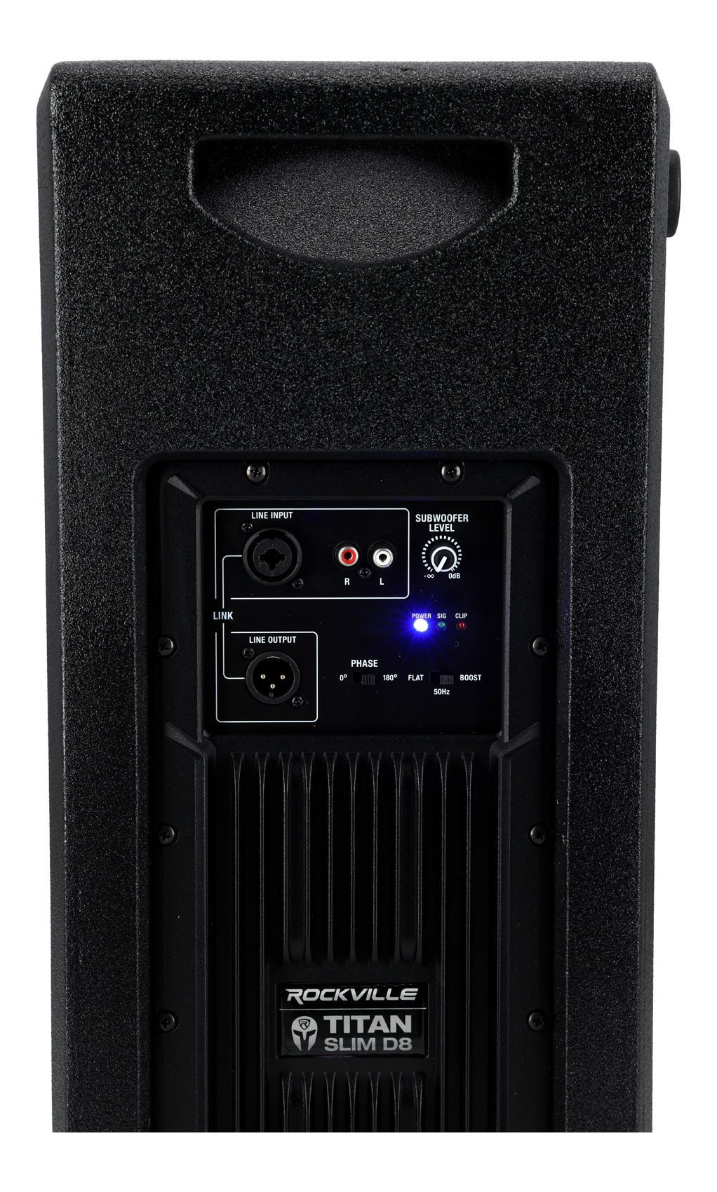 TITAN SLIM D8 Black