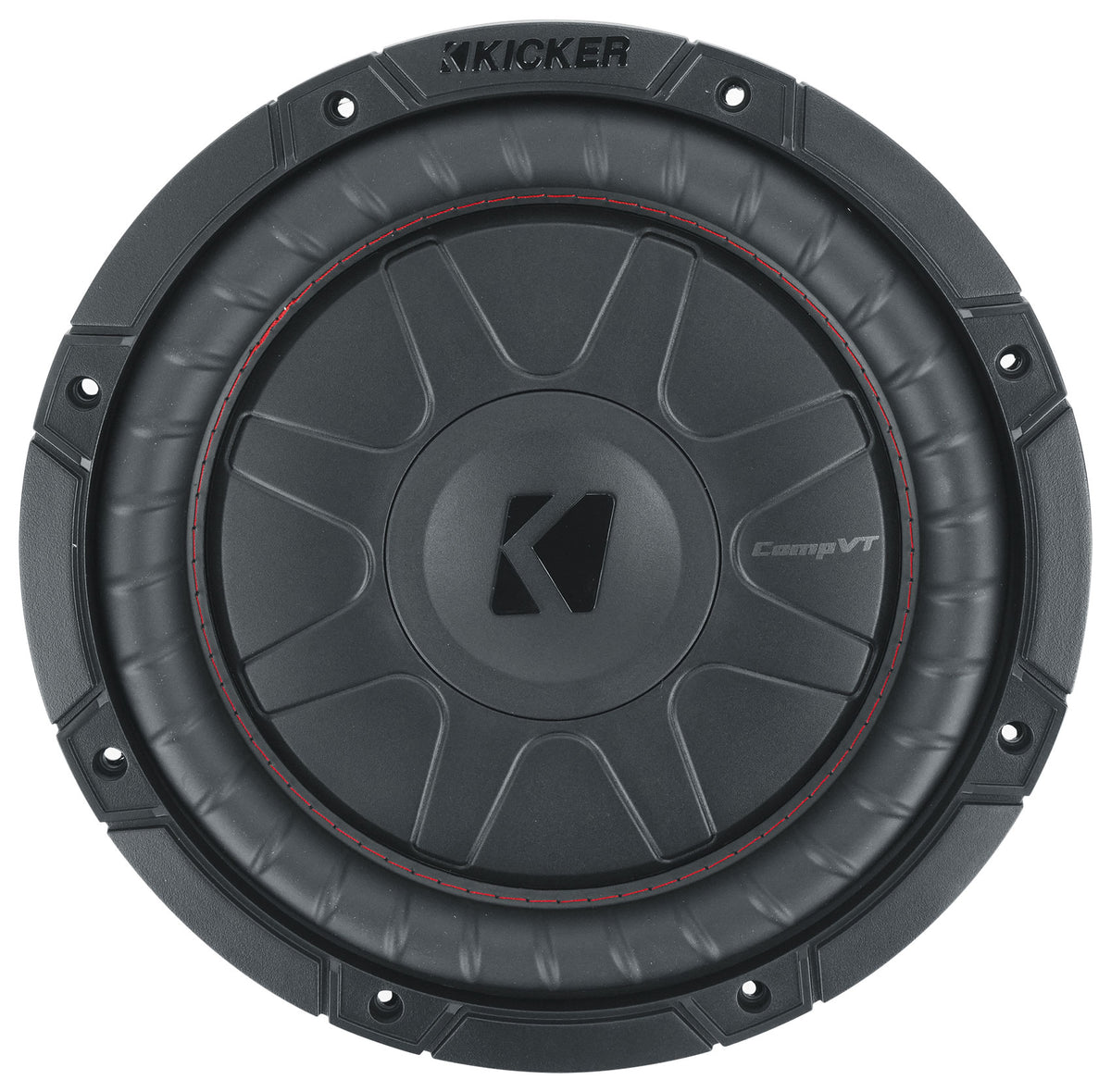Kicker 52CVT104 CVT10 COMPVT 10" 750w Subwoofer 4-Ohm SVC Car Audio Sub CVT104