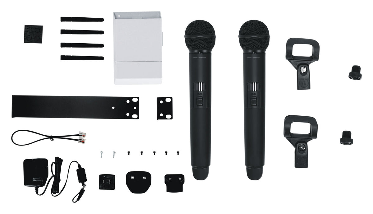 Audio Technica ATW-1422 Wireless Digital Dual Handheld Microphone System