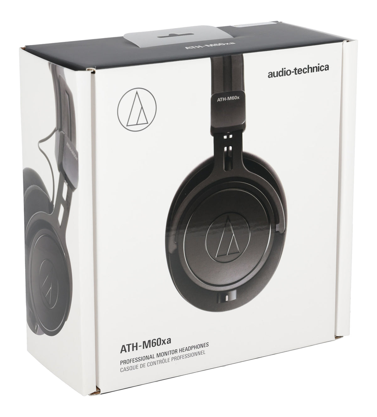 Audio-Technica ATH-M60XA Closed-Back On-Ear Headphones with Detachable Cables