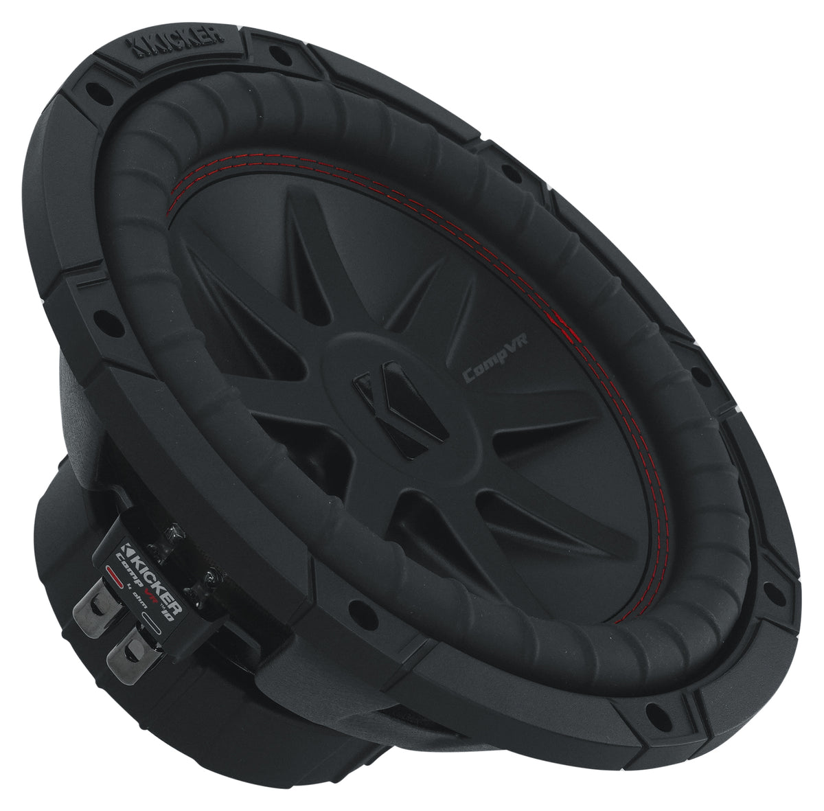 Kicker 52CVR104 CVR10 COMPVR 10" 750w Subwoofer 4-Ohm DVC Car Audio Sub CVR104