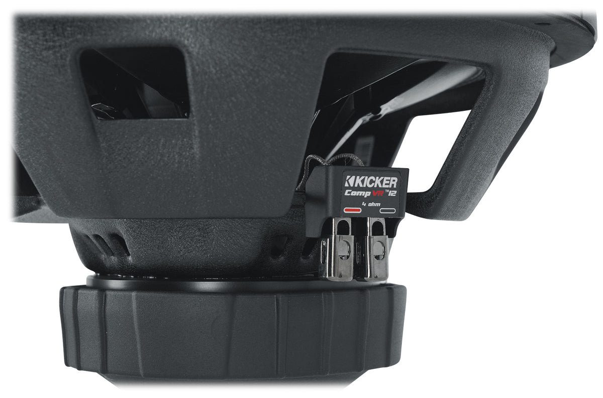 Kicker 52CVR124 CVR12 COMPVR 12" 900w Subwoofer 4-Ohm DVC Car Audio Sub CVR124