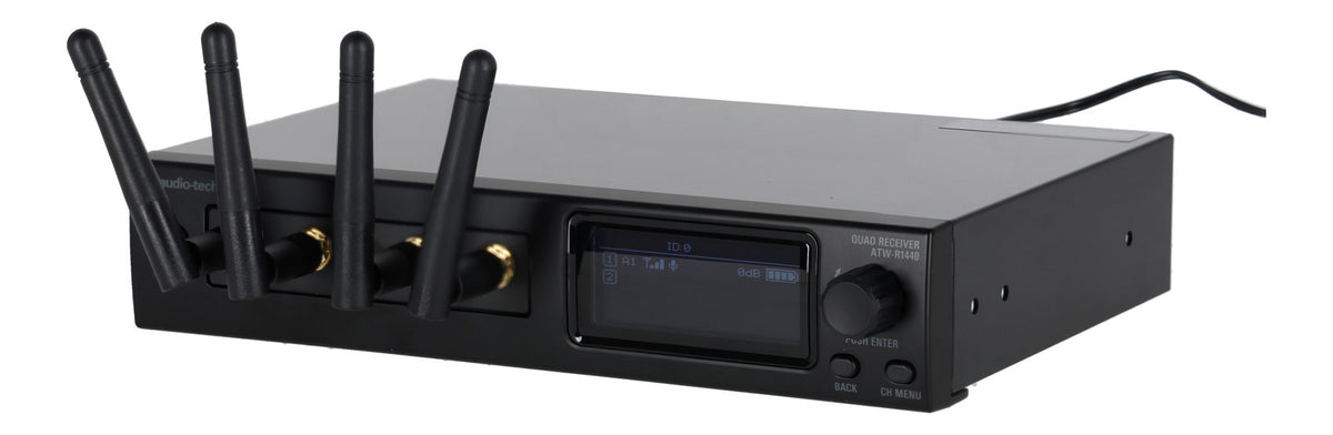 Audio-Technica ATW-1426 Digital Wireless Microphone Receiver+(2) Boundary Mics