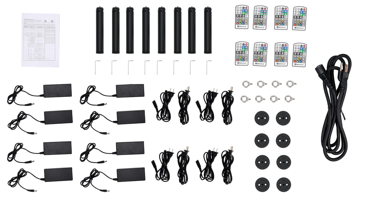 ROCK SABER Black 8-Pack