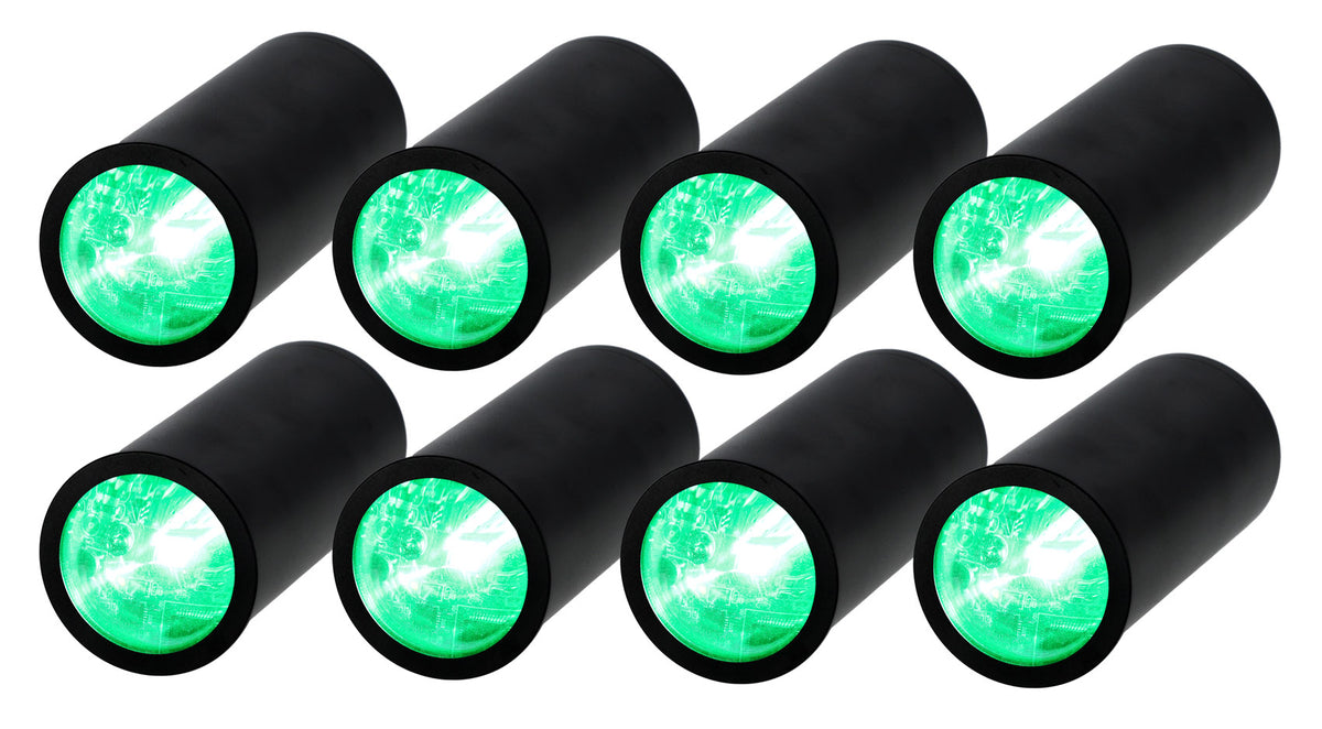 8 PACK MINI HALO BLACK